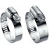 10 Colliers de serrage bande perforée 212-232 mm - W4 inox - Résistants et durables - ACTON