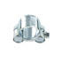 1 Collier de Serrage à Tourillons pour Tuyau Epais et Armé 201-213 mm - W1 - D-Work