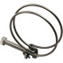 50 Colliers de serrage double fil 55-60 mm - Acier W1 - Résistants et durables - ACTON
