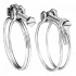 50 Colliers de serrage double fil 70-75 mm - W1 - Acier inoxydable - Fixation sécurisée - ACTON