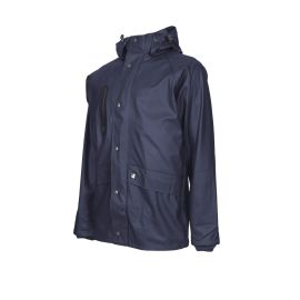 Veste de Pluie de Travail TUNA – Taille 3XL – Marine – Protection et Confort - NINE WORTHS