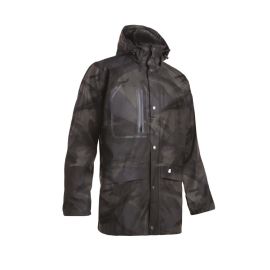 Veste de Pluie de Travail Tuna - Taille 4XL - Woodland - Résistante et Imperméable - Protection Idéale - NINE WORTHS