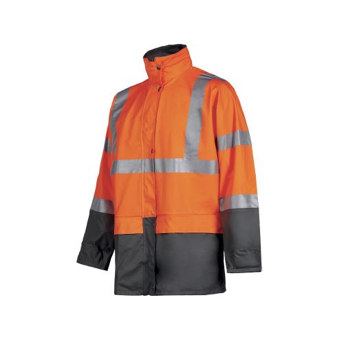 Veste de Travail Haute Visibilité Bandit - Taille 4XL - Orange Fluo - Résistant et Confortable - NINE WORTHS