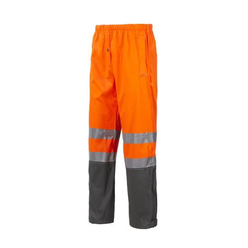 Pantalon de Travail Haute Visibilité Griffis - Taille XXL - Orange Fluo - Résistant et Confortable - NINE WORTHS