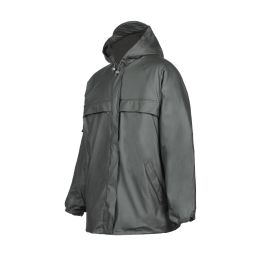 Blouson de Pluie de Travail Turtle - Taille XL - Olive - Résistant et Imperméable - NINE WORTHS