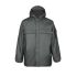 Blouson de Pluie de Travail Turtle - Taille L - Olive - Résistant et Imperméable - NINE WORTHS