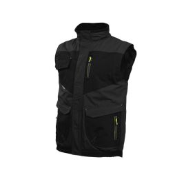 Gilet de Travail Sans Manches ALI – Taille XXL, Noir – Confort et Praticité - NINE WORTHS
