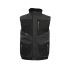 Gilet Sans Manches de Travail Ali - Taille XXL - Noir - Résistant et Confortable - NINE WORTHS