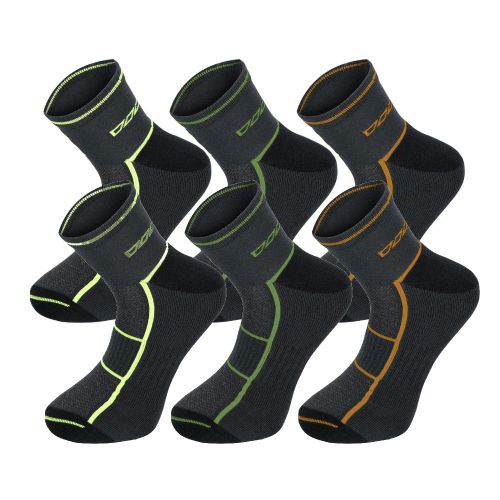 Lot de 3 Paires de Chaussettes Almer Taille 39/42 - Camel, JF, Kaki - Confort et Style Quotidien - NINE WORTHS