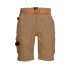 Bermuda de Travail Gypse - Taille 36 - Camel - Résistant et Confortable - NINE WORTHS