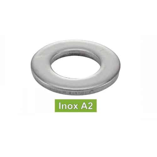 200 Rondelles Plates Etroites Type Z 6 mm - NFE 25514 - ISO 7092 - Inox A2 - D-Work