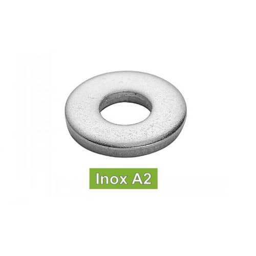 50 Rondelles épaisses 8 mm - Inox A2, norme DIN 7349 - Résistantes et durables - ACTON