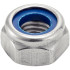 200 Ecrous Hexagonaux Indésserrables avec Bague Nylon M3 mm - DIN 985 - Inox A2 - D-Work