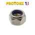 200 Ecrous Hexagonaux Indésserrables avec Bague Nylon M4 mm - DIN 985 - Inox A2 - D-Work