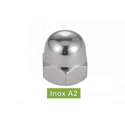 200 Écrous borgnes M3 - Inox A2, norme DIN 1587 - Résistants et durables - ACTON