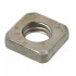 200 Ecrous Bas Carrés M5 mm - DIN 562 - UNI 5596 - Inox A2 - D-Work