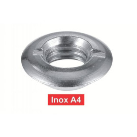 100 Écrous fraisés bombés M6 - Inox A4 - Résistants et durables - ACTON