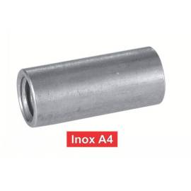 50 Manchons Cylindriques Taraudés 1 mm - Inox A4 - D-Work
