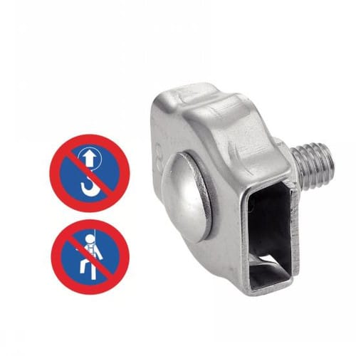 5 Serre-câbles simples 6 mm - Inox A4 - Résistants et durables - ACTON