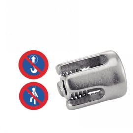 5 Serre-câbles croisés M12 - Inox A4 - Résistants et durables - ACTON