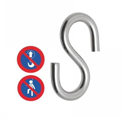 5 Ésses symétriques 8 mm - Inox A4 - Résistantes et durables - ACTON