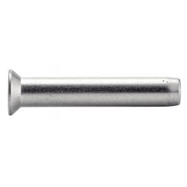 10 Terminaisons Tête Fraisée Plate à Sertir 4 mm - Inox A4 - D-Work
