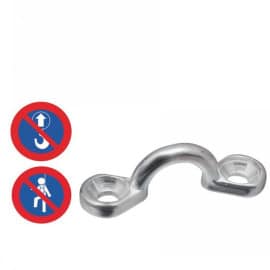 5 Pontets forgés 5 mm - Inox A4 - Poli - ACTON