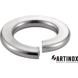 50 Rondelles Elastiques Grower 8 mm - DIN 127 B - NFE25-515 - UNI 1751B - Inox A1 - D-Work