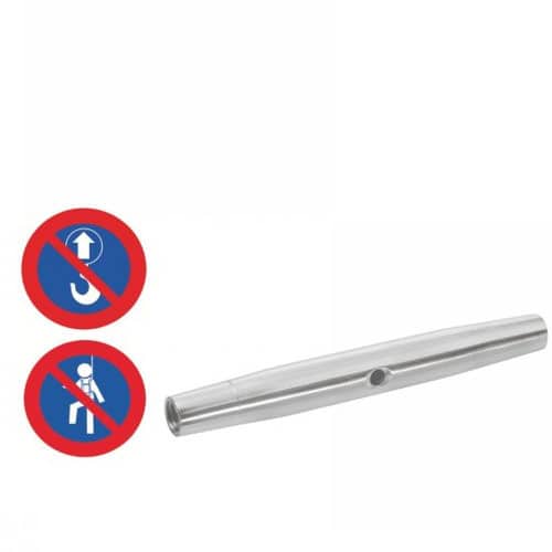 5 Corps ferme de ridoir 6 mm - Inox A4 - Résistants et durables - ACTON