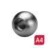 10 Billes pour Terminaison à Tête Cylindrique Bombée 4 mm - Inox A4 - D-Work