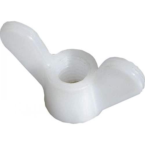 200 Écrous à oreilles M6 - Nylon 6.6 - Résistants et légers - ACTON