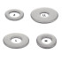 50 Rondelles Plates Larges Décolletées Type L 12 mm - NFE 25514 - Inox A2 - D-Work