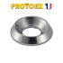 50 Rondelles cuvettes décolletées 10 mm - Inox A2, norme NFE 27619 - Résistantes et anticorrosion - ACTON