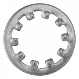 100 Rondelles à Dents Intérieures 12 mm - DIN 6797 J - UNI 8841 - Inox A2 - D-Work