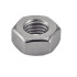25 Ecrous Hexagonaux M20 mm - DIN 934 - Inox A2 - D-Work