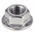 50 Ecrous à Embase Crantée M16 mm - DIN 6923 - ISO 4161 - NFE25-406 - Inox A2 - D-Work