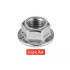 50 Ecrous à Embase Crantée M16 mm - DIN 6923 - ISO 4161 - NFE25-406 - Inox A2 - D-Work