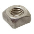100 Ecrous Carrés M12 mm - DIN 557 - UNI 5597 - Inox A2 - D-Work