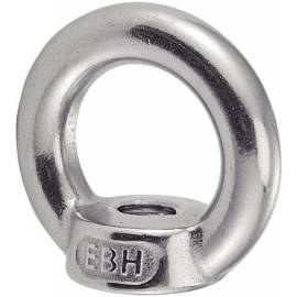 25 Ecrous à Anneau M10 mm - TYPE DIN 582 - UNI 2948 - Inox A2 - D-Work