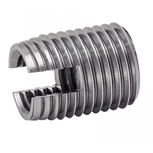 10 Inserts filetés métal M16 - Inox A1 - Fixation durable - ACTON