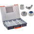Coffret 1140 Pcs Écrous M3 à M16 mm - Inox A2 - D-Work