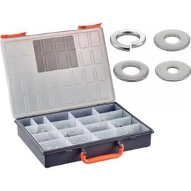 Coffret 1570 Pcs Rondelles M3 à M16 mm - Inox A4 - D-Work