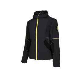 Blouson de Travail Garcia - Taille L - Noir/Jaune Fluo, Résistant et Sécurisant - - NINE WORTHS
