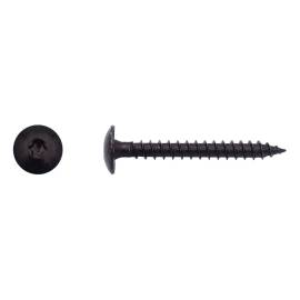 200 Vis Bois pour Penture 6 x 50 mm Torx zinguées noires - D-Work