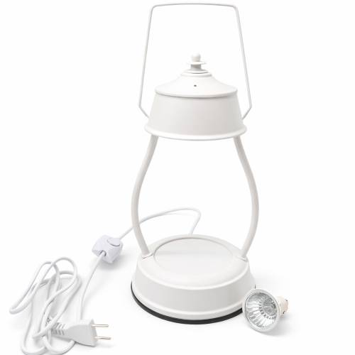 Candle warmer Ht. 16 cm "CLARA 502" GU10 230V dimmable lamp for scented candles D-Work