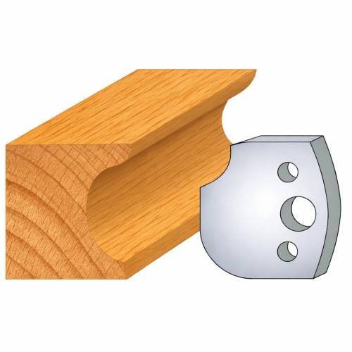 Jeu de 2 Fers Profilés Acier HT 40 x 4 mm - N°175 Fer R 10 mm - Outil de menuiserie - Diamwood