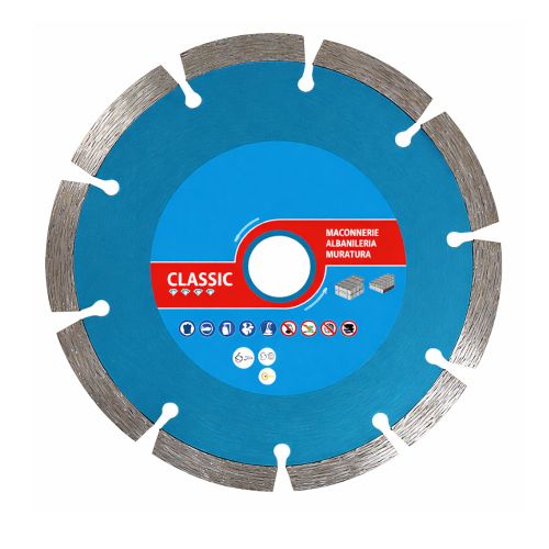 Disque Diamant Segments à Déjoint Mortier 115x22.23 mm - Épaisseur 6 mm - Découpe Précise et Durable - LEMAN