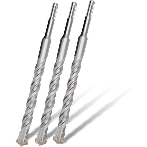 Foret Pour Marteau Perforateur SDS-Plus Ø10 mm - Longueur Totale 110 mm, Longueur de Coupe 50 mm - 4 Tranchant - ALPEN-MAYKESTAG