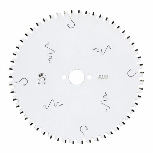 Lame Circulaire HM Fine D185x20x2,0 56Z - Découpe Précise de l'Aluminium - LEMAN
