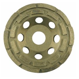 Plateau Diamant 2 Pistes pour Béton et Granit - 180 mm x 22,23 mm, HT 5 - Performance Optimale - LEMAN